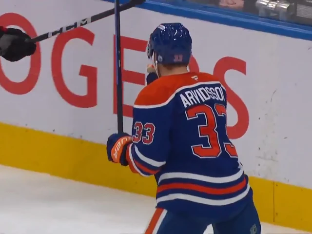 Oilers’ Arvidsson converts on McDavid’s pinpoint feed to beat Ullmark