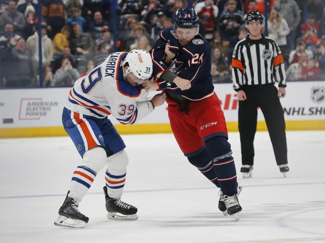 Top five Oilers fights of the year: #2 — Sam Carrick fights Mathieu Olivier