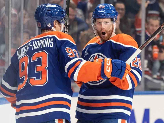 Connor Brown’s revival helps Oilers power into 2025