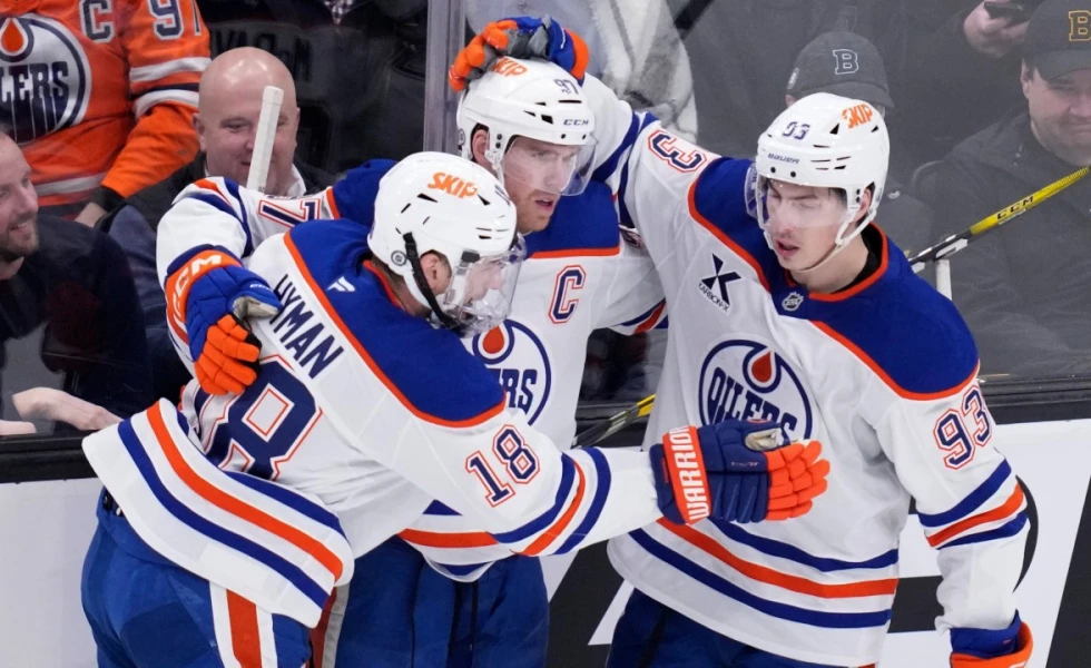 Oilers blank Bruins, extend win streak to four games