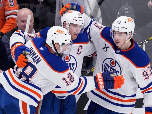 Oilers blank Bruins, extend win streak to four games