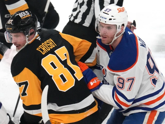 Sidney Crosby hits milestone as Penguins top Oilers