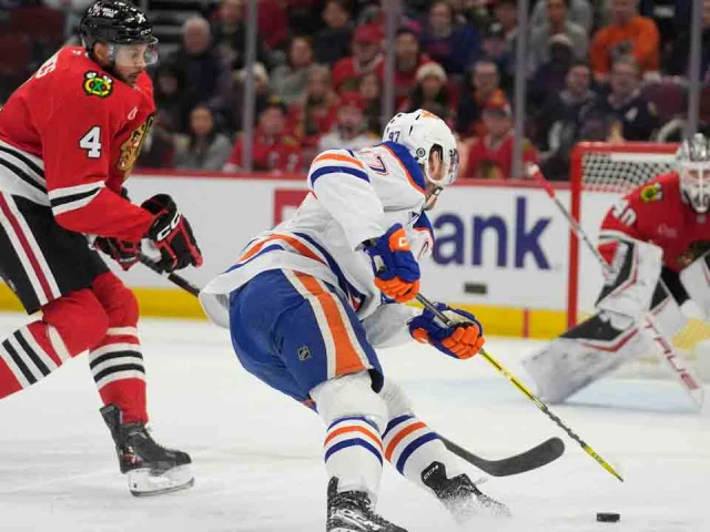 Oilers ‘find a way’ after poor start vs. lowly Blackhawks