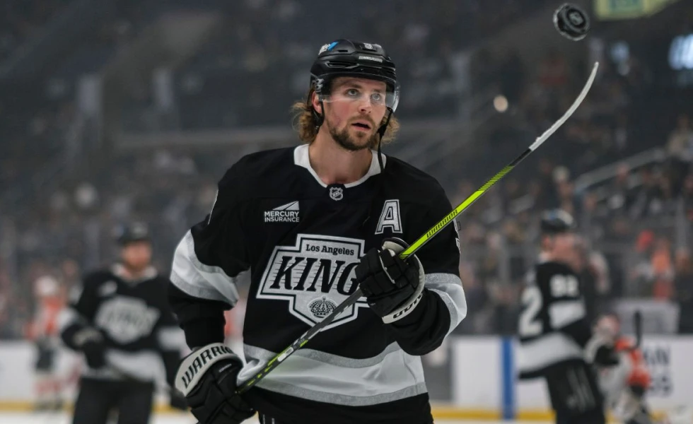 Kings’ Kempe fined $5K for slew footing Oilers’ McDavid