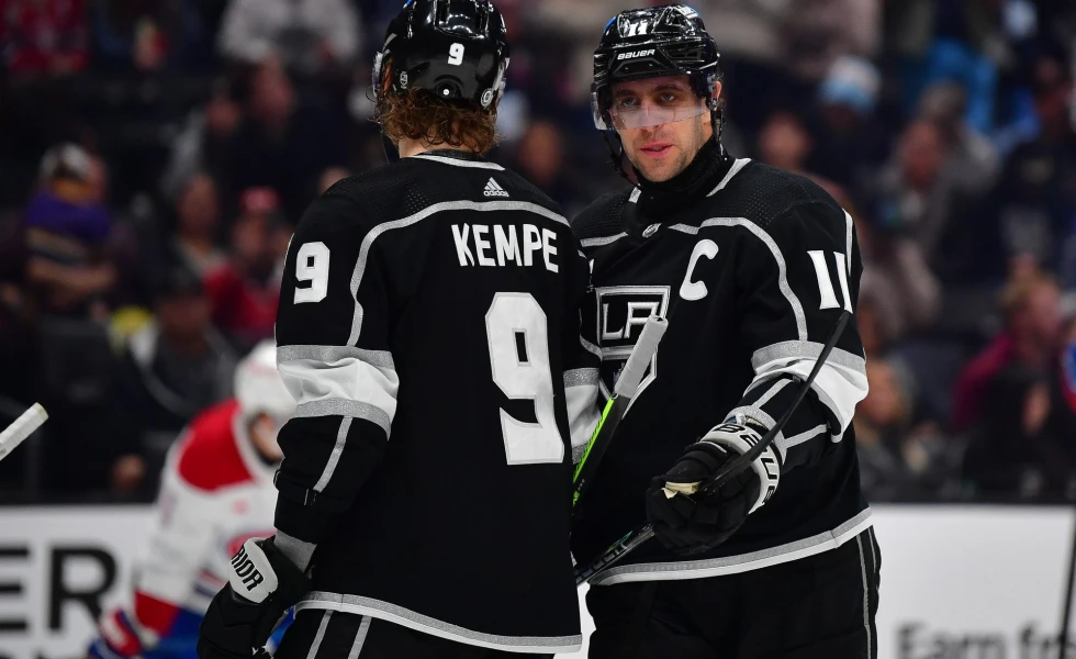 Kings’ Adrian Kempe fined for slew-footing Connor McDavid