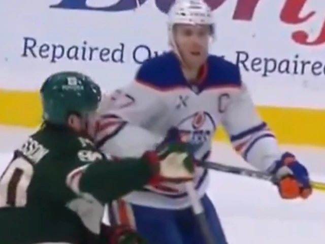 Wild players outraged by non-call on Edmonton Oilers captain McDavid