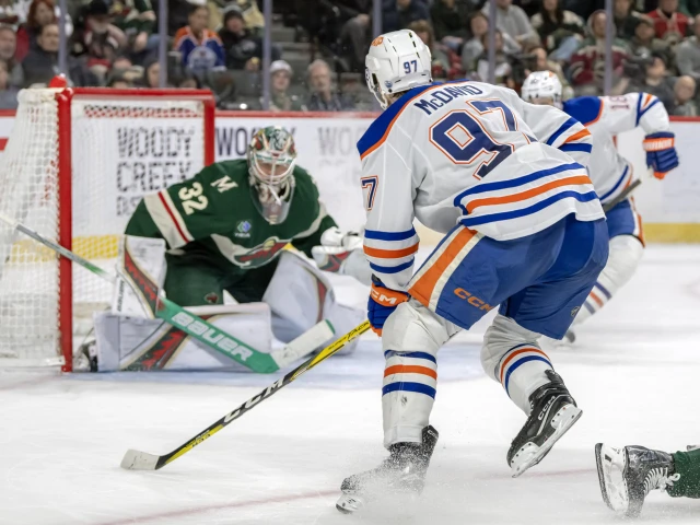 ‘It’s horsesh–‘:’ No supplemental discipline for Oilers’ Connor McDavid after hit on Wild’s Johansson