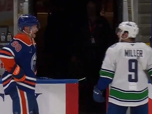 Edmonton Oilers' Perry gave cheekiest answer on Miller conversation