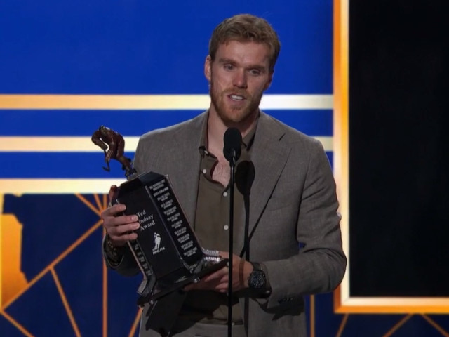 The NHL messed up McDavid’s speech at awards show in Nashville