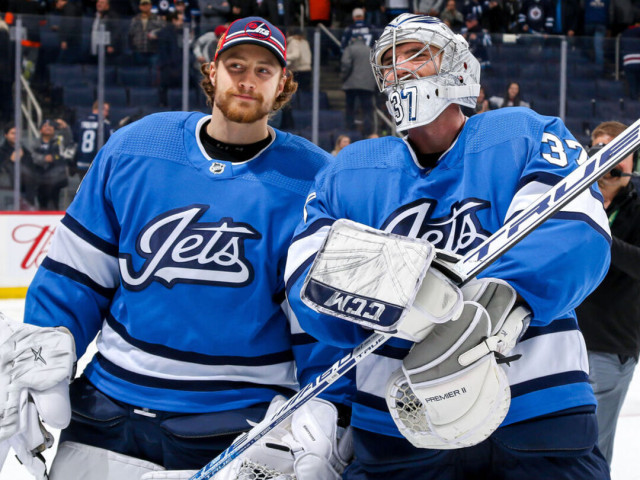 Brossoit wants to form NHL's 'strongest tandem' with Hellebuyck in Jets return