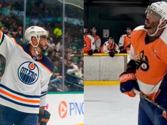 Oilers' Kane is playing beer league hockey under a hilarious fake name