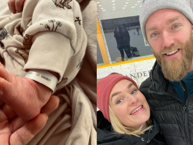 Oilers' Ekholm and wife Ida welcome third child