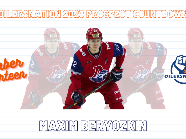 Edmonton Oilers Prospect Countdown #14: Maxim Beryozkin