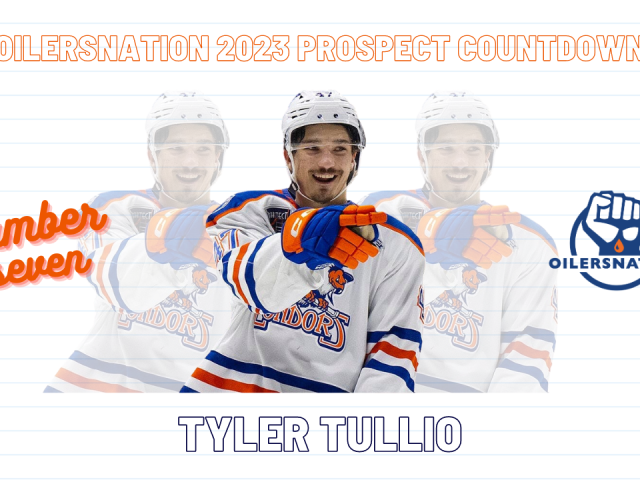 Edmonton Oilers Prospect Countdown #7: Tyler Tullio