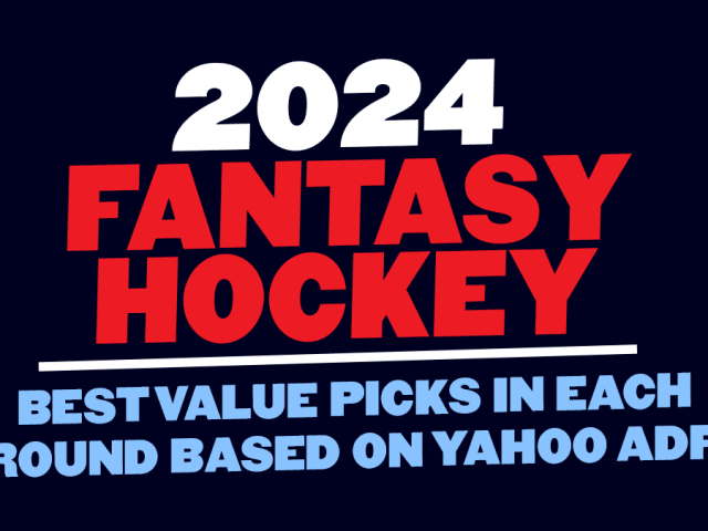 Fantasy Hockey: Best Value Picks in each round based on Yahoo ADP