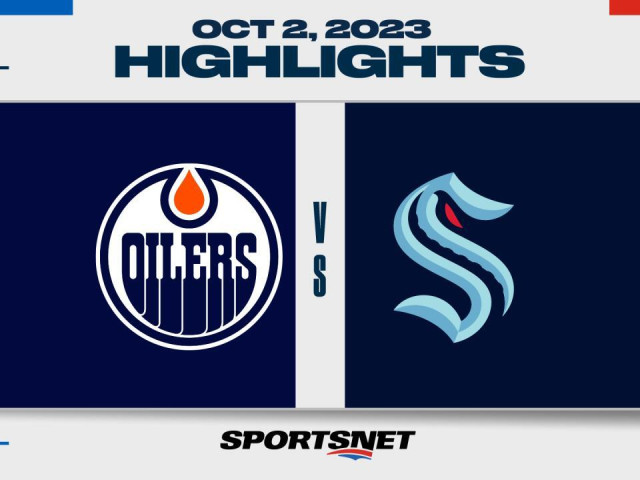 NHL Pre-Season Highlights: Oilers 4, Kraken 1