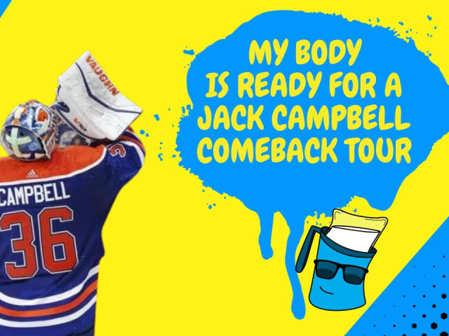 Better Lait Than Never: Are the Oilers in for a Jack Campbell redemption season?