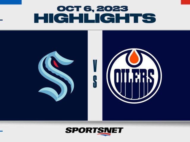 NHL Pre-Season Highlights: Oilers 3, Kraken 1