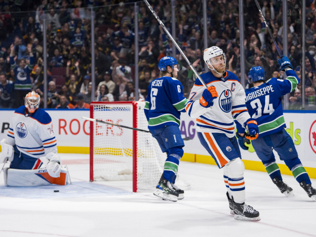 The Day After 1.0: Edmonton Oilers drop season opener 8-1 to flu-ridden Vancouver Canucks