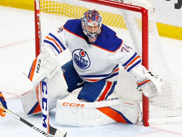 Oilers to go with Stuart Skinner as starting goaltender vs. Canucks