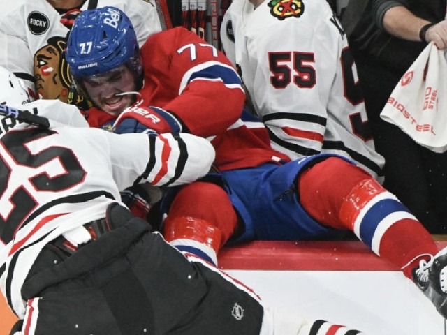 NHL Notebook: Montreal Canadiens forward Kirby Dach suffers lower body injury against Chicago Blackhawks and CCM named an official equipment supplier to the PWHL