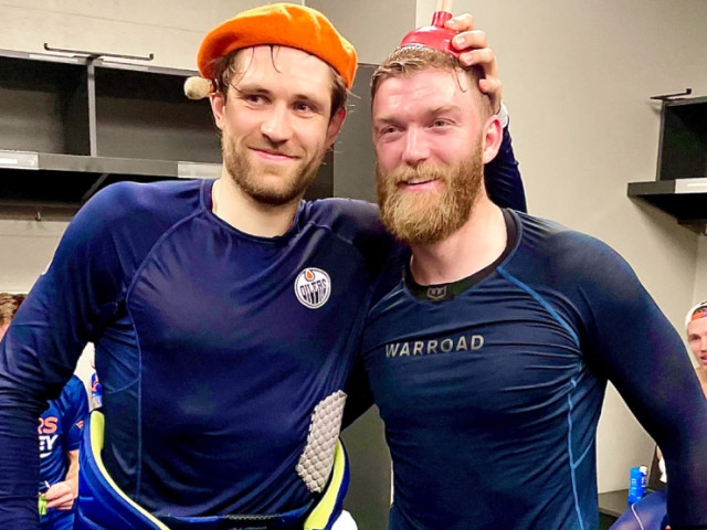 Oilers giving out two hilarious post-game awards this season