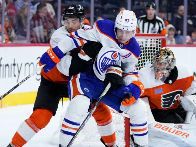 Oilers’ offence goes quiet in humbling loss to Flyers