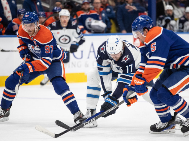 Oilers’ Connor McDavid sidelined one to two weeks with upper-body injury