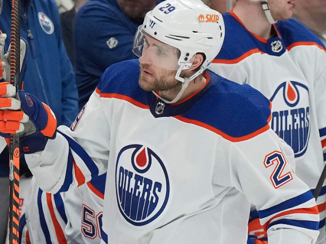 Oilers reveal new forward lines without McDavid