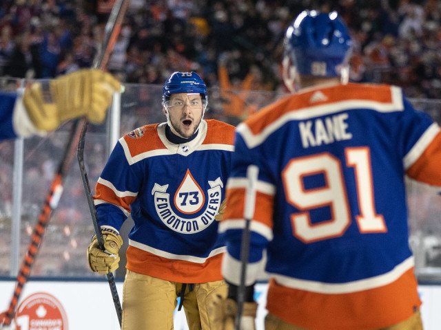 Outdoor triumph gives Oilers much-needed boost: ‘It was very special’