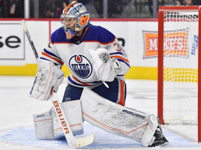 Oilers waive goalie Jack Campbell amid disappointing start to season