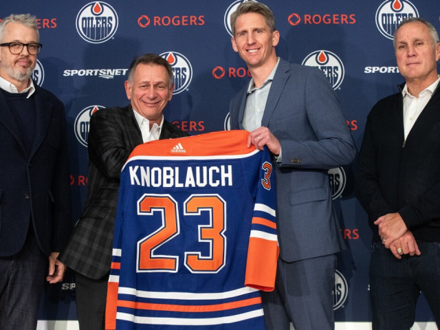 Oilers’ Knoblauch excited to join team in win-now mode, hopes for quick turnaround