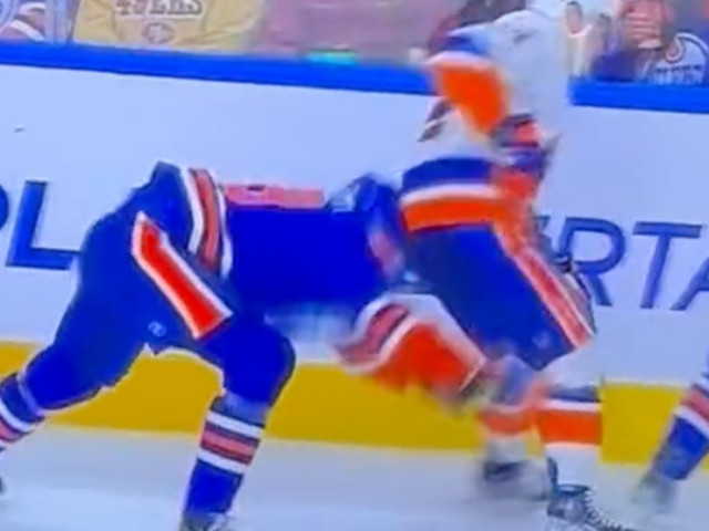 NHL fines Oilers' Draisaitl for low-blow cross check on Horvat