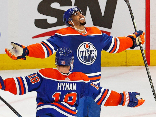 Oilers' Evander Kane looks like he is back to his old self