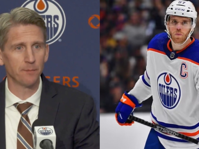 Oilers coach Knoblauch explains why he didn't start McDavid in OT