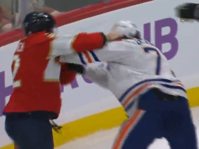 Oilers’ Desharnais, Panthers’ Gadjovich exchange multiple blows in lengthy tilt