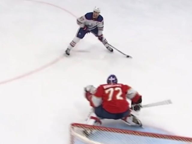 McDavid fires home surgical penalty shot goal for first multi-goal game of season