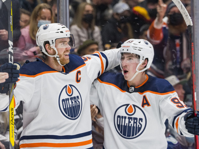 Milestones met: Oilers’ Ryan Nugent-Hopkins scores 250th power play point as Connor McDavid hits assist, period point marks