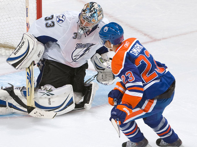 On this day in 2013, the Edmonton Oilers trade Linus Omark to Sabres