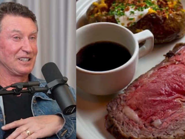 Gretzky reveals very specific demands for his pre-game meals