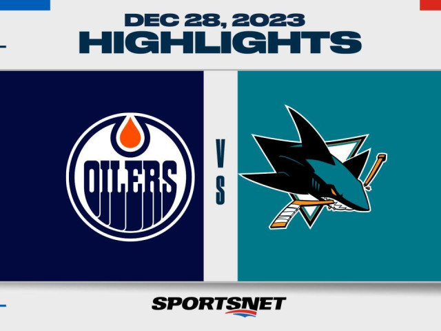 NHL Highlights: Oilers 5, Sharks 0