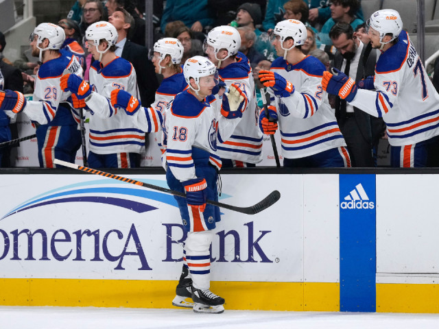 Comfortable win in return to Shark Tank shows how far Oilers have come