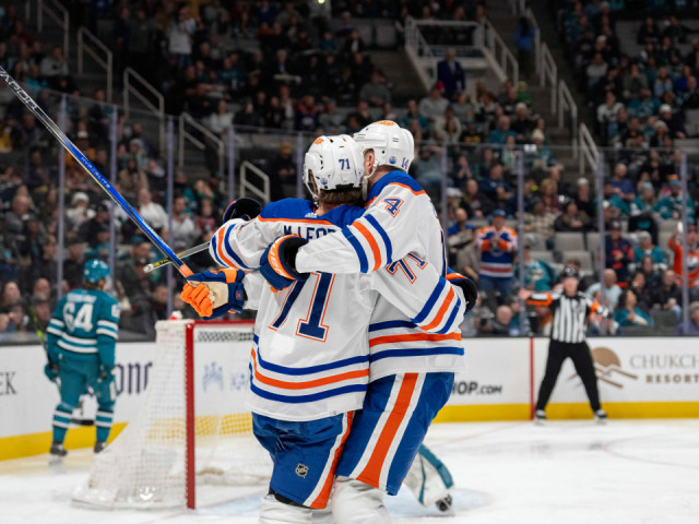 The Day After 32.0: Edmonton Oilers make statement in thrashing of Sharks