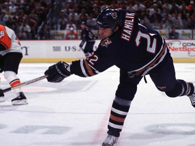 On this day in 1997, the Oilers acquire Roman Hamrlik from the Lightning