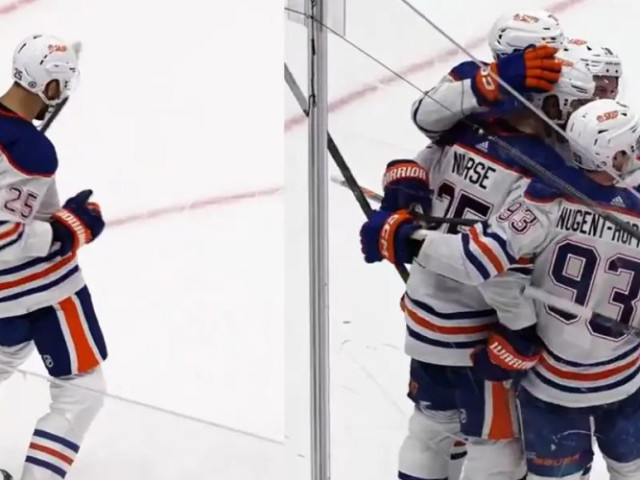 Oilers Earn Franchise-Tying 9th Win in OT Thriller vs. Red Wings