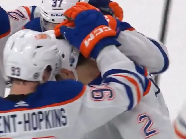 Bouchard Goal Gives Oilers Franchise-Record 10th Straight Win