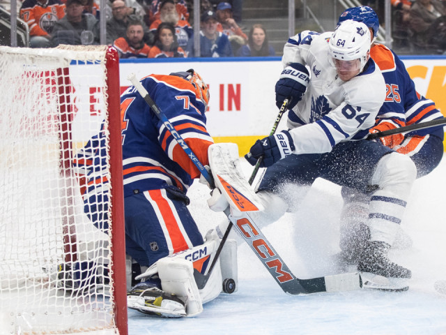 Oilers and Maple Leafs headed in different directions after clash in Edmonton