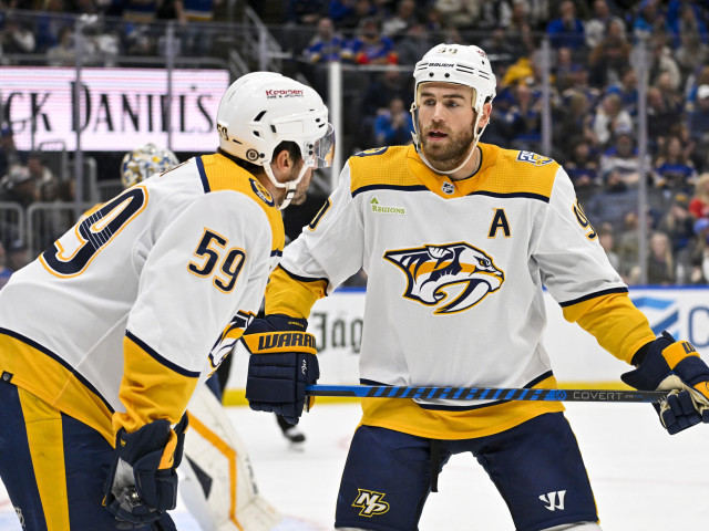 Betway Bets of the Day — Back Roman Josi and Ryan O’Reilly against the Ottawa Senators