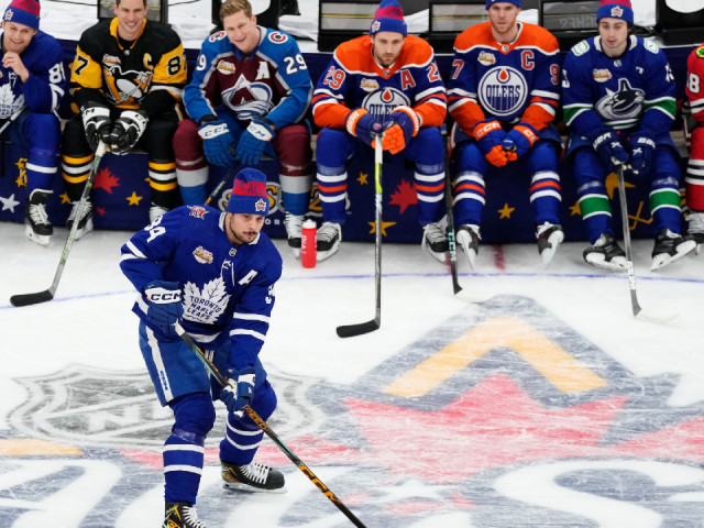 Leafs’ Matthews, Nylander give home crowd lots to cheer for at All-Star Skills