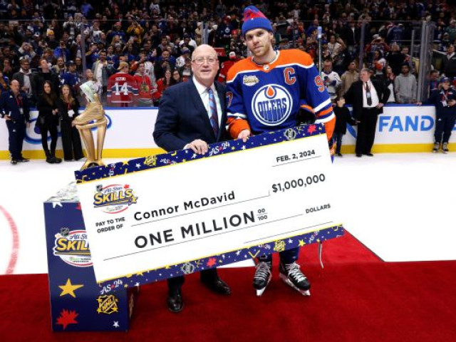 McDavid wins $1M revamped All-Star skills event